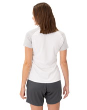 JAKO Sport Shirt Iconic (Polyester Micro Mesh) white/light grey/charcoal grey Ladies