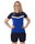 JAKO Sport-Shirt Iconic (Polyester-Micro-Mesh) royalblau/marineblau Damen
