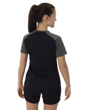 JAKO Sport Shirt Iconic (Polyester Micro Mesh) black/anthracite grey Ladies