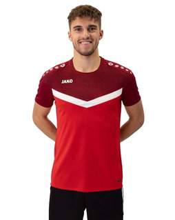 JAKO Koszulka sportowa Iconic (Mikrosiateczka poliestrowa) czerwony/bordowy męski