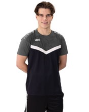 JAKO Sport T-shirt Iconic (Polyester Micro Mesh) black/anthracite grey men's