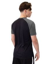 JAKO Sport T-shirt Iconic (Polyester Micro Mesh) black/anthracite grey men's