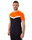 JAKO Sport-Tshirt Iconic (Polyester-Micro-Mesh) schwarz/neonorange Herren