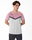 JAKO Sport-Tshirt Iconic (Polyester-Micro-Mesh) hellgrau/pink/anthrazitgrau Herren