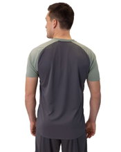 JAKO Sport T-shirt Iconic (Polyester Micro Mesh) charcoal grey/mint green men's