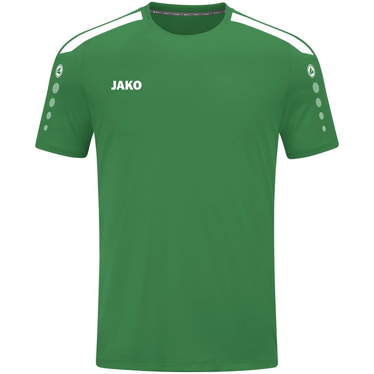 JAKO Sport-Tshirt Trikot Power (Polyester-Interlock, strapazierfähig) grün Kinder