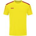 JAKO Sport-Tshirt Trikot Power (Polyester-Interlock, strapazierfähig) gelb/rot Kinder