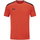 JAKO Sport-Tshirt Trikot Power (Polyester-Interlock, strapazierfähig) orange/marineblau Kinder