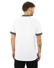 JAKO Sport T-shirt Retro Jersey (V-neck, breathable) short-sleeved white/black men's