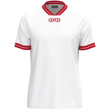 JAKO Sport T-shirt Retro Jersey (V-neck, breathable) short-sleeved white/red men's