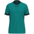 JAKO Sport T-shirt Retro Jersey (V-neck, breathable) short-sleeved turquoise blue men's
