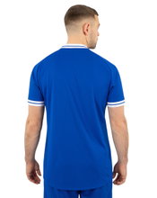 JAKO Sport T-shirt Retro Jersey (V-neck, breathable) short-sleeved royal blue/white men's