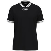 JAKO Sport T-shirt Retro Jersey (V-neck, breathable) short-sleeved black/white men's