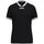 JAKO Sport T-shirt Retro Jersey (V-neck, breathable) short-sleeved black/white men's