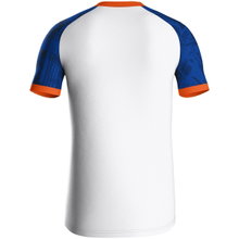 JAKO Sport T-shirt Jersey Iconic (Polyester Interlock) white/royal blue/orange Kids