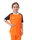 JAKO Sport-Tshirt Trikot Iconic (Polyester-Interlock) orange/schwarz Kinder