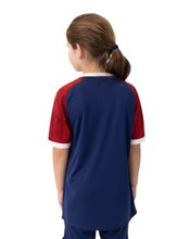 JAKO Sports T-shirt Jersey Iconic (Polyester Interlock) navy blue/red children
