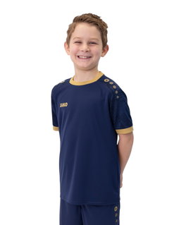JAKO Sport-Tshirt Trikot Iconic (Polyester-Interlock) navyblau/gold Kinder