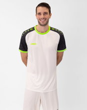 JAKO Sports T-shirt Jersey Iconic (Polyester Interlock) white/black/green Men's