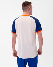 JAKO Sport-Tshirt Trikot Iconic (Polyester-Interlock) weiss/royalblau/orange Herren