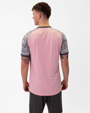 JAKO Sports T-shirt Jersey Iconic (Polyester Interlock) pink/light grey/charcoal grey Men's