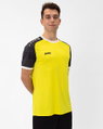 JAKO Sport-Tshirt Trikot Iconic (Polyester-Interlock) gelb/schwarz Herren