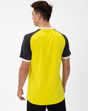 JAKO Sport-Tshirt Trikot Iconic (Polyester-Interlock) gelb/schwarz Herren
