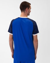 JAKO Sport-Tshirt Trikot Iconic (Polyester-Interlock) royalblau/marineblau Herren