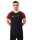 JAKO Sport-Tshirt Trikot Iconic (Polyester-Interlock) schwarz/pink/gelb Herren