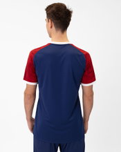 JAKO Sport T-shirt Jersey Iconic (Polyester Interlock) navy blue/red Men