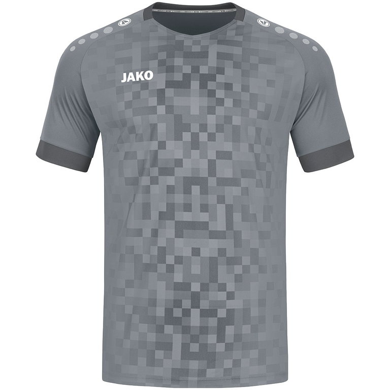 JAKO Sport T-shirt Jersey Pixel (breathable, quick-drying) dark grey Kids