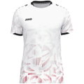 JAKO Sport-Tshirt Trikot Sonic KA (schnelltrocknend, strapazierfähig) weiss/rot/grau Kinder