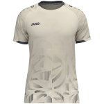 JAKO Sport-Tshirt Trikot Sonic KA (schnelltrocknend, strapazierfähig) grau/schwarz/weiss Kinder