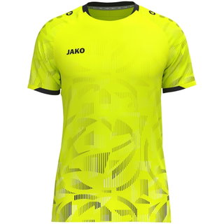 JAKO Sport-Tshirt Trikot Sonic KA (schnelltrocknend, strapazierfähig) gelb/schwarz/weiss Kinder
