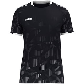 JAKO Koszulka sportowa Trikot Sonic KA (szybkoschnąca, wytrzymała) czarna/antracytowa/biała męska