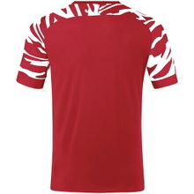 JAKO Sport T-shirt Jersey Wild (Polyester-Stretch-Jersey) red/white Men
