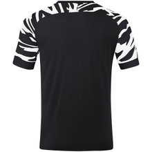 JAKO Sport T-shirt Jersey Wild (Polyester-Stretch-Jersey) black/white Men