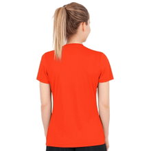 JAKO Sports Shirt Team Short Sleeve (100% Polyester) Orange Women