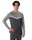 JAKO Sport Long Sleeve Sweatshirt Iconic (Polyester Stretch Fleece) anthracite/mint green Men's