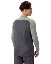 JAKO Sport Long Sleeve Sweatshirt Iconic (Polyester Stretch Fleece) anthracite/mint green Men's