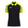 JAKO Sport-Polo Sonic (leicht, atmungsaktiv) schwarz/neongelb Herren
