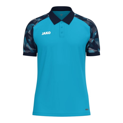 JAKO Sport-Polo Sonic (lekkie, oddychające) aquablau/marineblau dla chłopców
