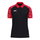 JAKO Sport-Polo Sonic (leicht, atmungsaktiv) schwarz/rot Jungen