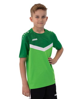 JAKO Sport-Tshirt Iconic (Polyester-Micro-Mesh) grün/dunkelgrün Kinder