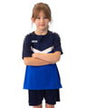 JAKO Sport-Tshirt Iconic (Polyester-Micro-Mesh) royalblau/marineblau Kinder