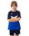 JAKO Sport-Tshirt Iconic (Polyester-Micro-Mesh) royalblau/marineblau Kinder
