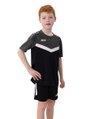 JAKO Sport T-shirt Iconic (Polyester Micro Mesh) black/anthracite grey children