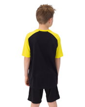 JAKO Sport T-shirt Iconic (Polyester Micro Mesh) black/yellow Kids