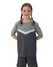 JAKO Sport T-shirt Iconic (Polyester Micro Mesh) anthracite green/mint green Kids