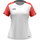 JAKO Sport-Shirt Dynamic (100% rec.Polyester) weiss/coralrot/marineblau Damen